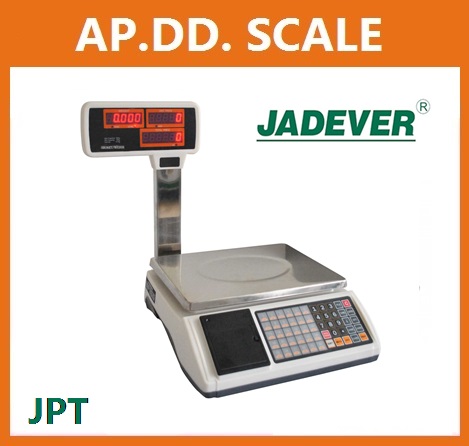  เครื่องชั่งดิจิตอลคำนวณราคา 15-30kg ยี่ห้อ JADEVER รุ่น JPT ราคาพิเศษ
